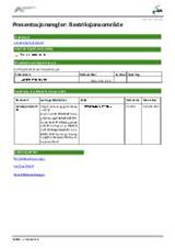 Reindrift - Restriksjonsområde